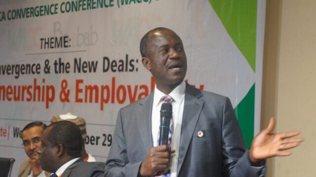 Director Of Spectrum Administration An NCC Engr. Augustine. K. Nwaulune At WACC 2017 1024x575 640x480